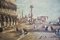 Canvas Landscape Representation of Venice, 1960s, Set of 2 6