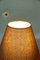 Mid-Century Table Lamp with Botanical Shade and Bronze Base, 1950s, Image 9