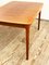 Mid-Century Extendable Table in Teak and Walnut from Luebke, Germany, 1960s 6