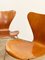 Mid-Century Teak Series 7 Chairs by Arne Jacobsen for Fritz Hansen, Denmark, 1950, Set of 4, Image 11