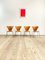 Sedie serie 7 Mid-Century in teak di Arne Jacobsen per Fritz Hansen, Danimarca, 1950, set di 4, Immagine 1