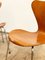 Mid-Century Teak Series 7 Chairs by Arne Jacobsen for Fritz Hansen, Denmark, 1950, Set of 4 14