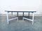 Belgian White Extendable Dining Table, 1970s, Image 10