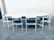 Belgian White Extendable Dining Table, 1970s, Image 4