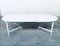 Belgian White Extendable Dining Table, 1970s, Image 9