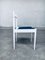 Belgian White Dining Chair, 1970s, Set of 9 5