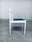 Belgian White Dining Chair, 1970s, Set of 9, Image 5