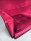 Hollywood Regency Style Fuchsia Velvet 2-Seat Sofa with Fringe, 1960s, Image 5