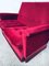 Fuchsiafarbenes 2-Sitziges 2-Sitzer Sofa mit Fransen im Hollywood Regency Stil, 1960er 7