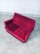 Hollywood Regency Style Fuchsia Velvet 2-Seat Sofa with Fringe, 1960s 12