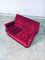 Hollywood Regency Style Fuchsia Velvet 2-Seat Sofa with Fringe, 1960s, Image 12