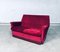 Fuchsiafarbenes 2-Sitziges 2-Sitzer Sofa mit Fransen im Hollywood Regency Stil, 1960er 15