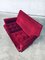 Hollywood Regency Style Fuchsia Velvet 2-Seat Sofa with Fringe, 1960s, Image 2