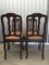 Louis XV Style Oak Dining Chairs, 1940s, Set of 4 16