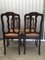 Louis XV Style Oak Dining Chairs, 1940s, Set of 4, Image 16