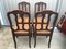 Louis XV Style Oak Dining Chairs, 1940s, Set of 4 11