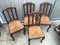 Louis XV Style Oak Dining Chairs, 1940s, Set of 4 9