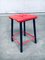 Mid-Century Colorful Stools by Bois Manu, Belgium, 1950s, Set of 4, Image 3