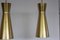 Vintage Diabolo Ceiling Light in Brass 4