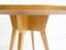Runder Tisch aus Eschenholz mit Details aus Messing 6