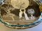 Espejo veneciano de cristal de Murano con bandeja, Imagen 3