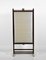 Walnut and Brass Mounted Folding Double Sided Low Screen 11