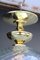 Lámpara de araña de cristal de Murano y latón, años 50, Imagen 7