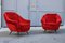 Chaises en Velours par Mario Franchioni pour Framar, Italie, Set de 2 2