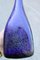 Botella de cristal de Murano azul cobalto de Seguso, años 60, Imagen 2