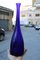 Cobalt Blue Murano Glass Bottle from Seguso, 1960s 1