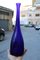 Cobalt Blue Murano Glass Bottle from Seguso, 1960s, Image 1
