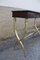 Neoclassical Italian Console Tables in Solid Brass and Rosewood by Paolo Buffa, Set of 2 3