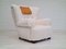 Fauteuil Imitation Peau de Mouton, Danemark, 1950s 14