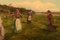 Arthur William Redgate, Oil on Canvas, Harvest Time, 1880s 3