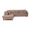 Brown Fabric Sofa Set by Ewald Schillig, Set of 2 17
