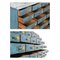 Blue Wooden Drawers 8
