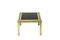 Tavolini in ottone dorato di Maison Iiwans, anni '70, set di 2, Immagine 3