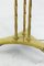 Lámpara de pie trípode de bronce dorado de Maison Baguès, años 70, Imagen 5