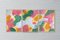 Pittura botanica astratta, trittico di forme colorate pastello, carta, 2021, Immagine 3