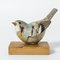 Figurine Oiseau en Grès par Tyra Lundgren pour Gustavsberg 1