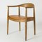 The Chair di Hans J. Wegner per Johannes Hansen, set di 2, Immagine 6