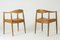 The Chair di Hans J. Wegner per Johannes Hansen, set di 2, Immagine 5