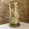 Austrian Art Deco Faux Marble Painted Metal Umbrella Stand, 1930s 17