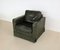 Vintage Green Leather Club Chair 11