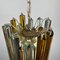 Italian Murano Glass Crystal Prism Cascade Chandelier from Venini, 1960s, Image 3