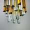 Italian Murano Glass Crystal Prism Cascade Chandelier from Venini, 1960s, Image 2