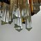 Italian Murano Glass Crystal Prism Cascade Chandelier from Venini, 1960s, Image 4