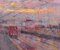 Renato Criscuolo, tren, óleo sobre lienzo, Imagen 3
