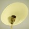 Vintage Brass Reading Table Lamp in Yellow & Black from Cosack, 1950s 9