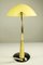 Lampe de Bureau Vintage en Laiton Jaune et Noire de Cosack, 1950s 4